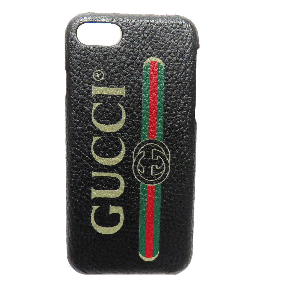 GUCCI iPhoneケース　正規品　美品 シンプルデザイン♪】グッチ iPhoneケース (GUCCI/iPhone