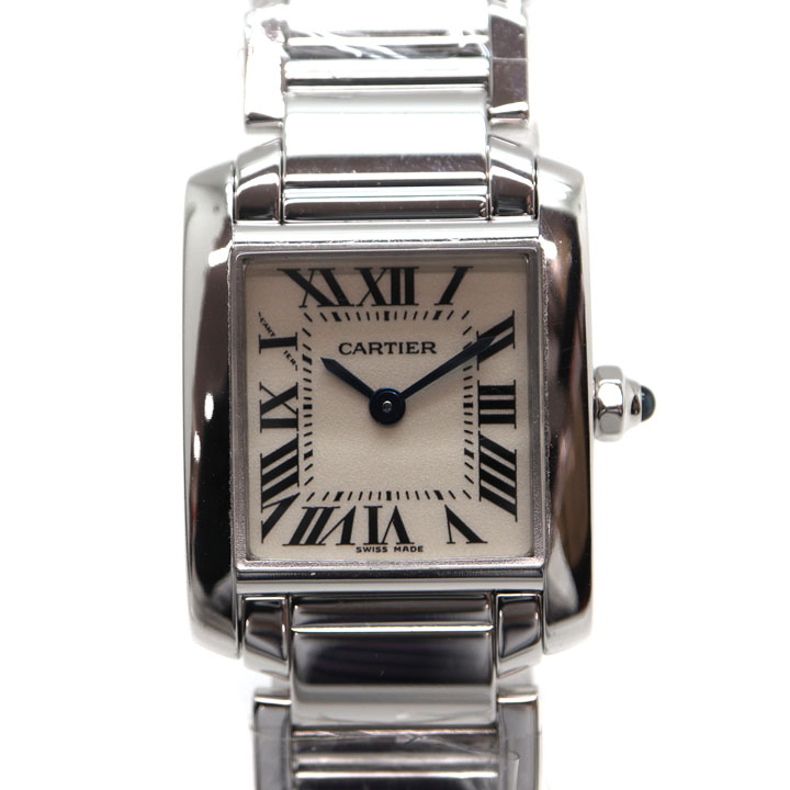 Cartier【カルティエ】　W50012S3　タンクフランセーズSM　K18WG　クォーツ　生活防水　ファッション　ブランド　レディース　腕時計　USED-9【中古】　A21-2652　質屋　かんてい局茜部店