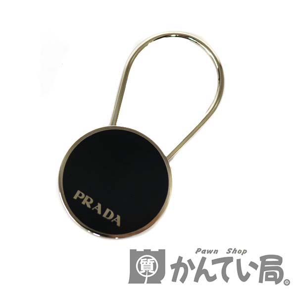 PRADA【プラダ】 M714　キーリング　メンズ　レディース　小物　ブランド　 フック　【中古】USED-6　質屋かんてい局　小牧店 c20-2309