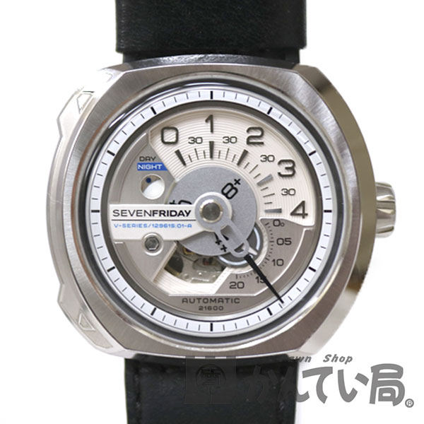 SevenFriday【セブンフライデー】 SF-V1/01  セブンフライデー  3気圧防水  自動巻き  腕時計  ステンレススチール  レザー  【中古】 質屋  かんてい局小牧店  c20-1942  USED-6