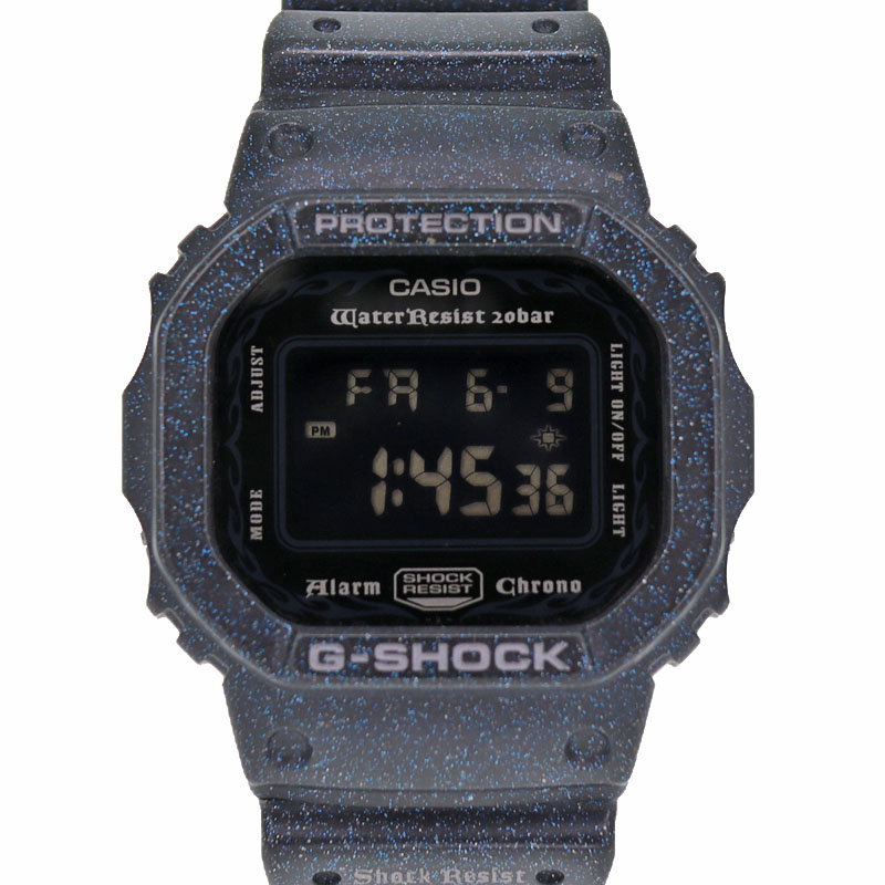 【値下げ】カシオ Casio DW-5600GM Gショック G-SHOCK  ブルー系　メンズ 腕時計【中古】
