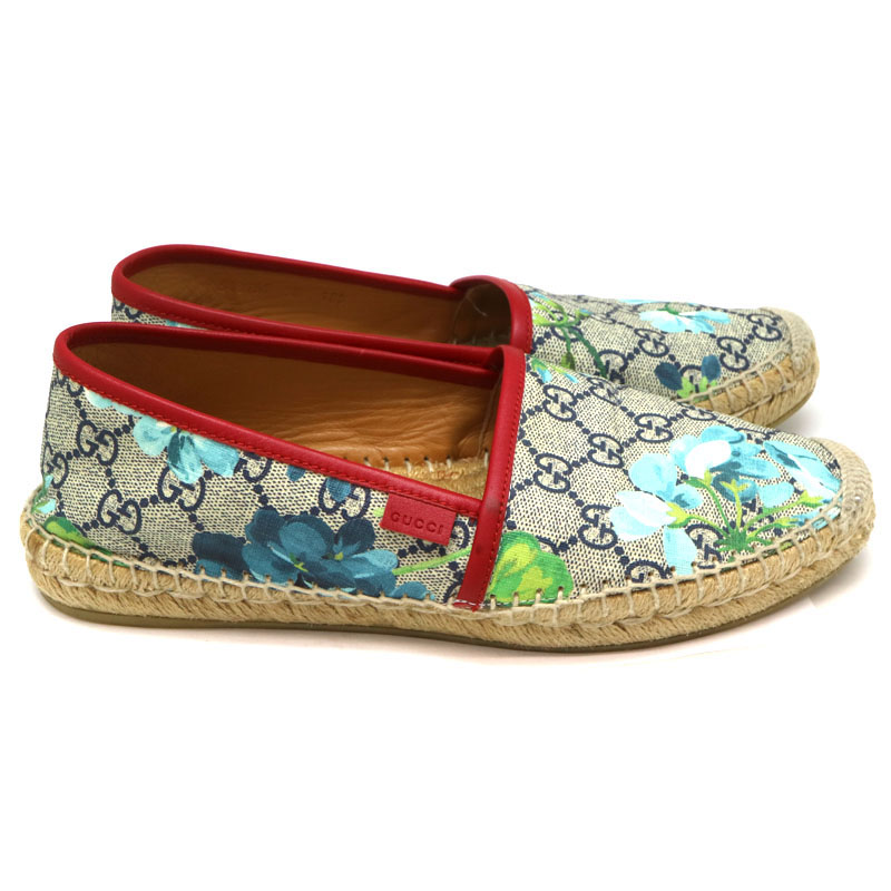 GUCCI エスパドリーユ　25センチ 超美品 グッチ GUCCI スリッポン エスパドリーユ 03-24050504