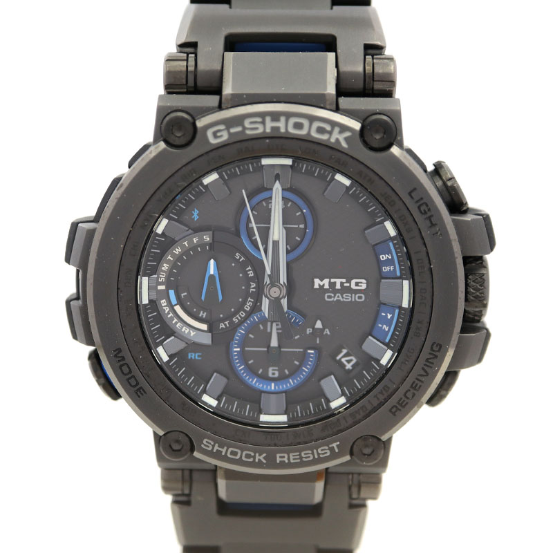 CASIO【カシオ】　MTG-B1000BD-1AJF　G-SHOCK　ジーショック　電波ソーラー　SS/ステンレススチール　樹脂　トリプルGレジスト　腕時計　メンズ【中古】USED-7　質屋　かんてい局茜部店　A22-4918