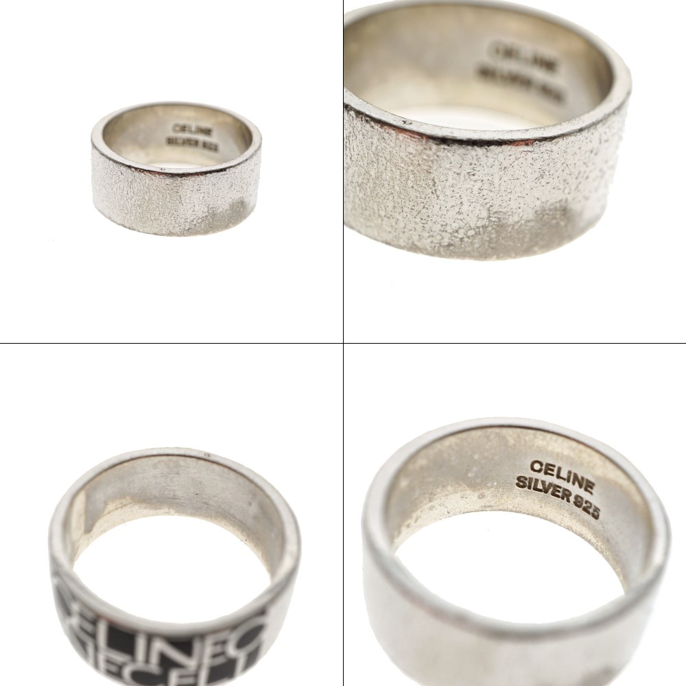 No1 :CELINE シルバー ロゴリング No1 :CELINE シルバー ロゴリング 楽天市場】【CELINE】SILVER