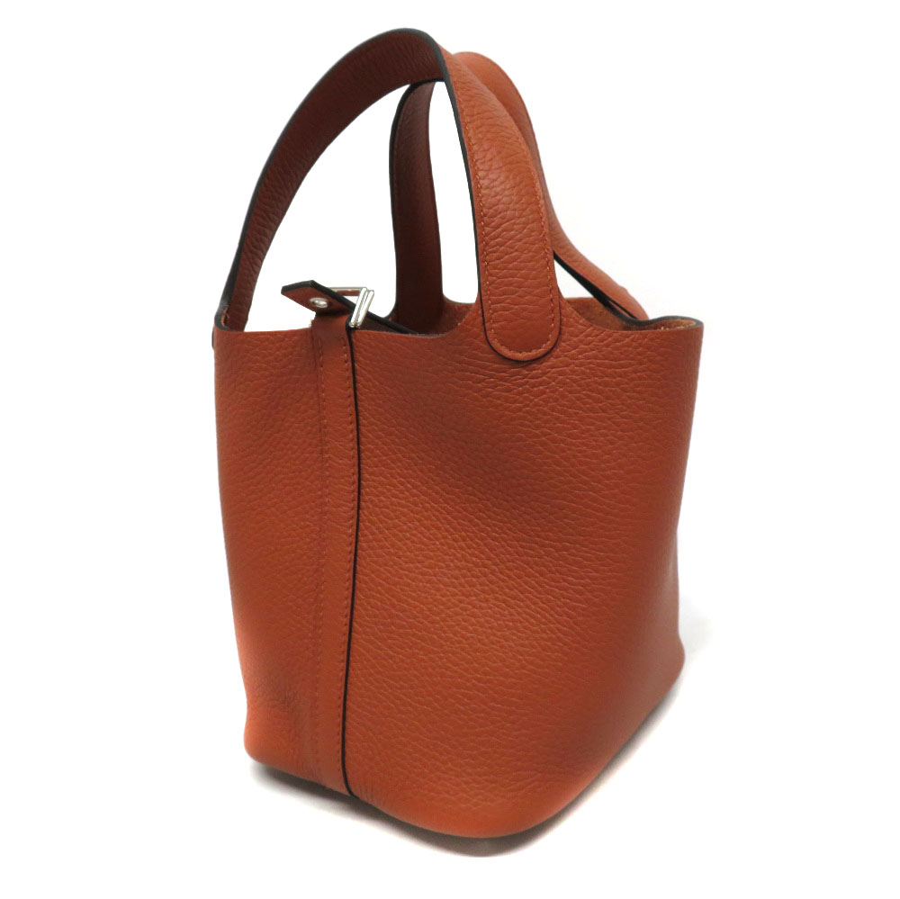 【一生ものの逸品♪】HERMES ピコタン ロック エルメス<br>ピコタンロック PM<br>エクラ<br>ニューブルー