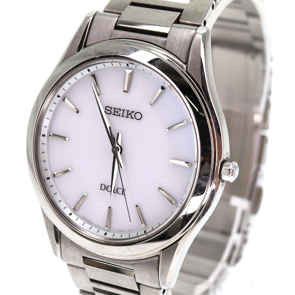 セイコー　ドルチェ JA-2673| セイコー ドルチェ 6020-4040 14K.ST/SS オーバル シルバー