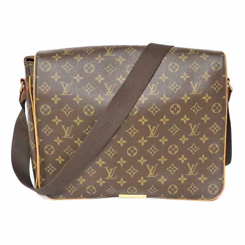 LOUIS VUITTON【ルイヴィトン】M45257　アベス　ショルダーバッグ　モノグラム　キャンバス　LV　ブラウン　メンズ　レディース【中古】 USED-6　質屋かんてい局　小牧店　c22-3113