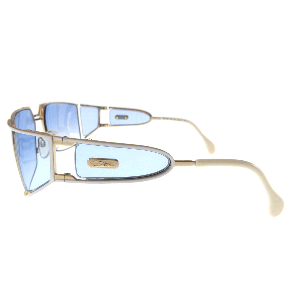 Cazal カザール 950 332 サングラス　ブルーレンズ ホワイト★専用 Cazal カザール 950 332 サングラス ブルーレンズ ホワイトフレーム