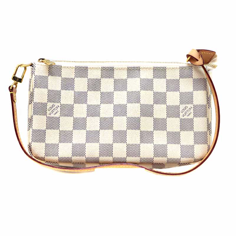 ルイヴィトン Louis Vuitton N51986 ポシェットアクセソワール ハンドバッグ ダミエキャンバス アズール【中古】