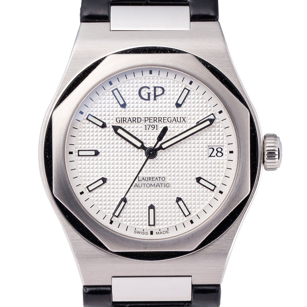 ジラールペルゴ GIRARD PERREGAUX 81010-11-131-BB6A ロレアート 自動巻き 腕時計 【中古】