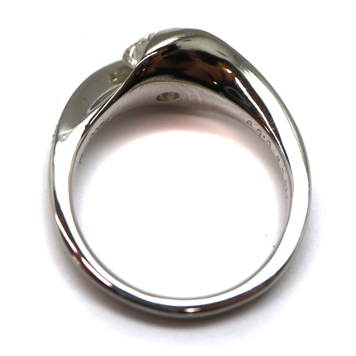 質屋かんてい局オンラインショップ / Pt900 D1.003/0.03ctリング