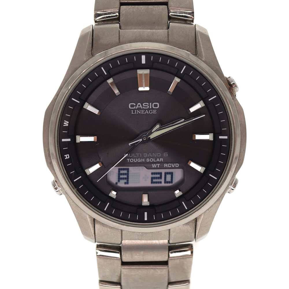 質屋かんてい局オンラインショップ / CASIO【カシオ】 LCW-M100TSE-1AJF LINEAGE リニエージ ソーラー 腕時計 ...