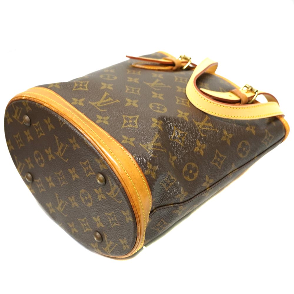 質屋かんてい局オンラインショップ / LOUIS VUITTON【ルイヴィトン】 M42238 バケットPM モノグラムキャンバス ブラウン系 縦型  ショルダーバッグ トートバッグ 肩掛け 鞄 リペア品 レディース【中古】USED-6 質屋かんてい局北名古屋店 n22-4512