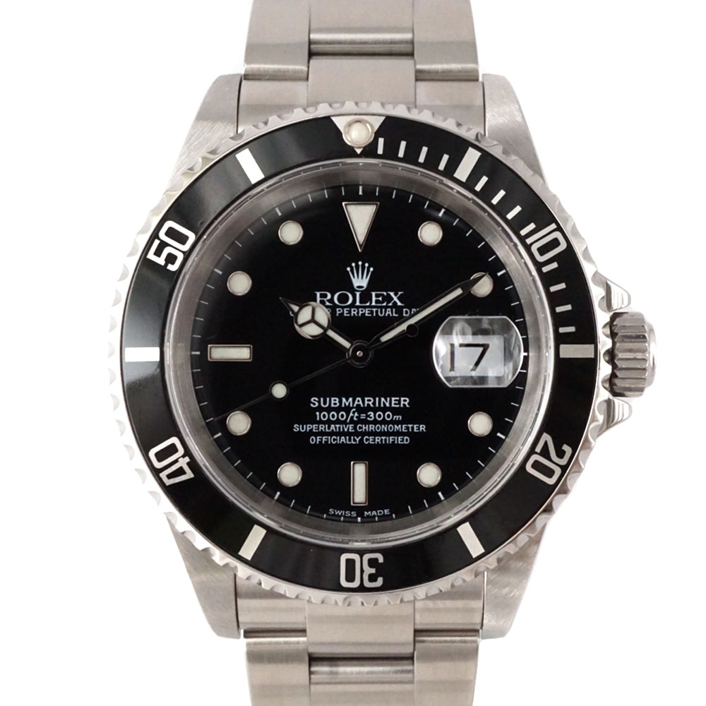 質屋かんてい局オンラインショップ / 細畑店 ロレックス Rolex 16610 サブマリーナー ブラック 【中古】