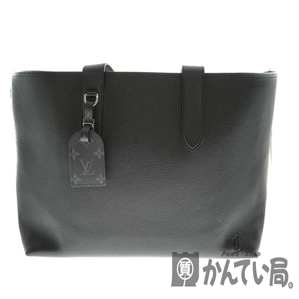 LOUISVUITOON【ルイヴィトン】　M52817　カバヴォワヤージュNV　トリヨンレザー　モノグラムエクリプス　メンズ　トートバッグ　かばん　ブラック　ノワール　レザー　　【中古】USED-8　質屋　かんてい局北名古屋店　n20-2996