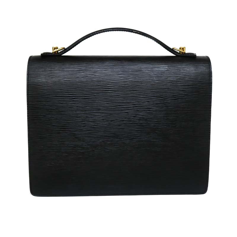 高級　ルイヴィトン　エピ　モンソー　2way ショルダーバッグ　ハンドバッグ　黒 質屋かんてい局オンラインショップ / LOUISVUITTON【ルイ