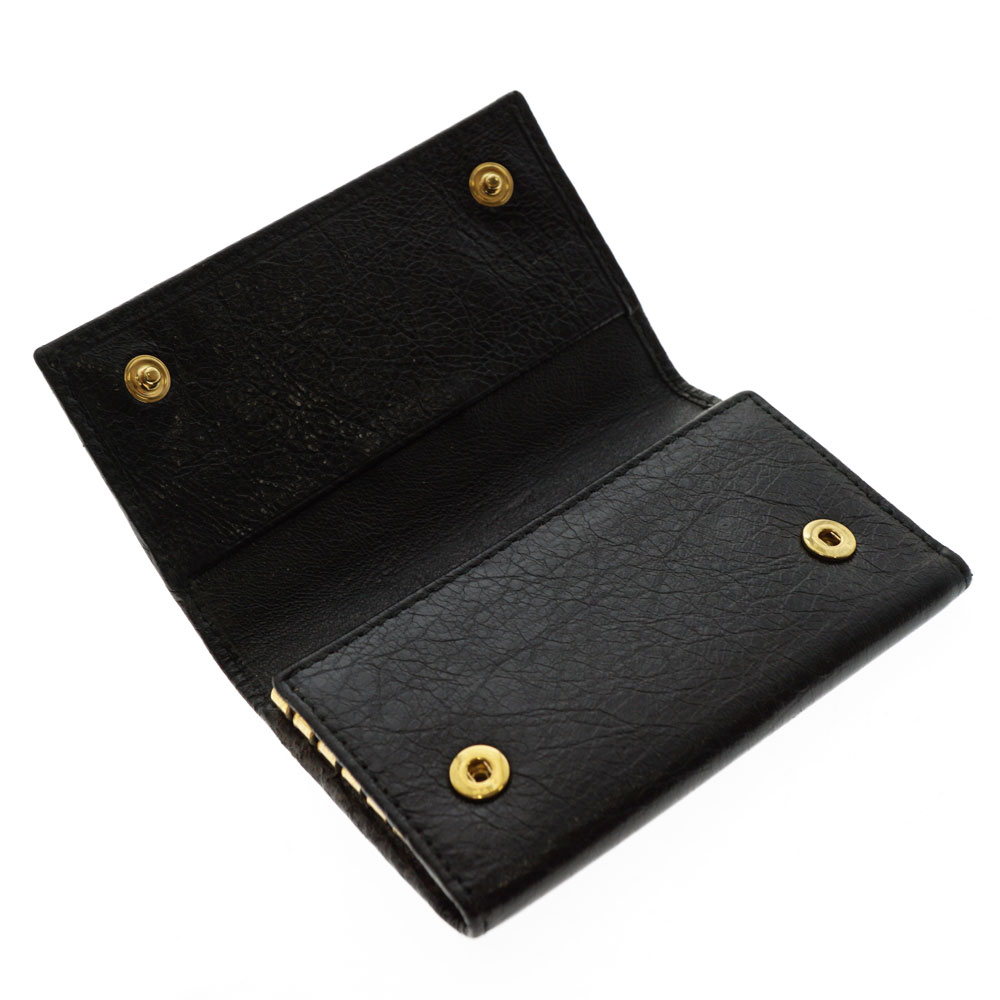 BALENCIAGA バレンシアガ キーケース レザー 6連 ブラック ゴールド 質屋かんてい局オンラインショップ / 北名古屋店 BALENCIAGA