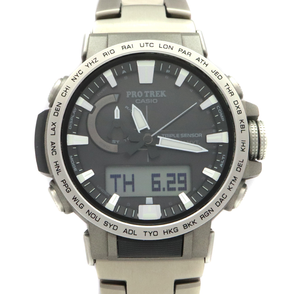 質屋かんてい局オンラインショップ / カシオ Casio PRW-60T-7AJF PRO 