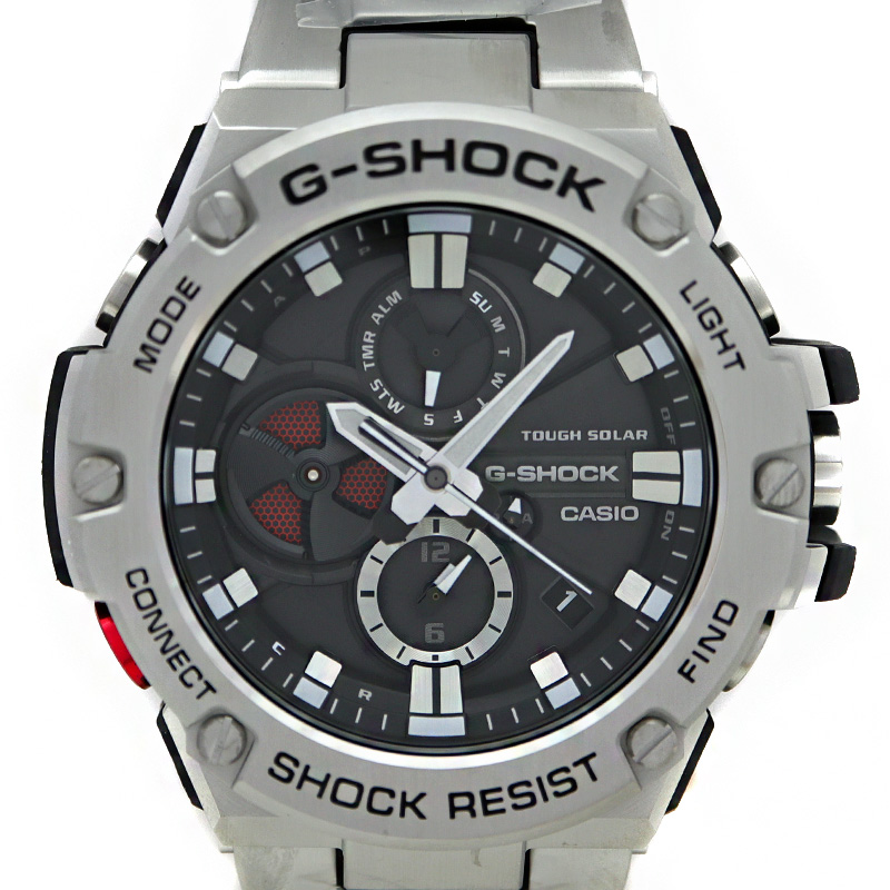 カシオ Casio GST-B100D-1AJF G-SHOCK タフソーラー ブラック【中古】