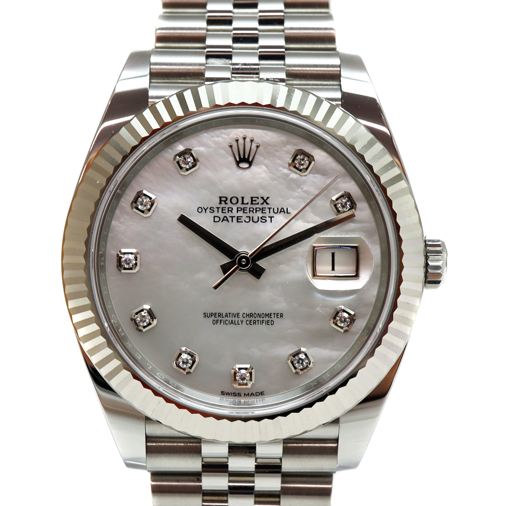 ロレックス Rolex 126334NG デイトジャスト41 シェルダイヤ【中古】