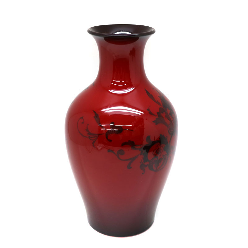 Noritake【ノリタケ】　花瓶　陶器　レッド系　USED-8　A21-5223　質屋　かんてい局茜部店