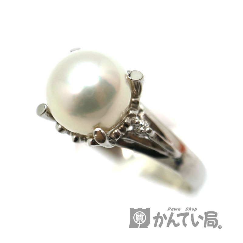 質屋かんてい局オンラインショップ / Pt900 パールリング 指輪