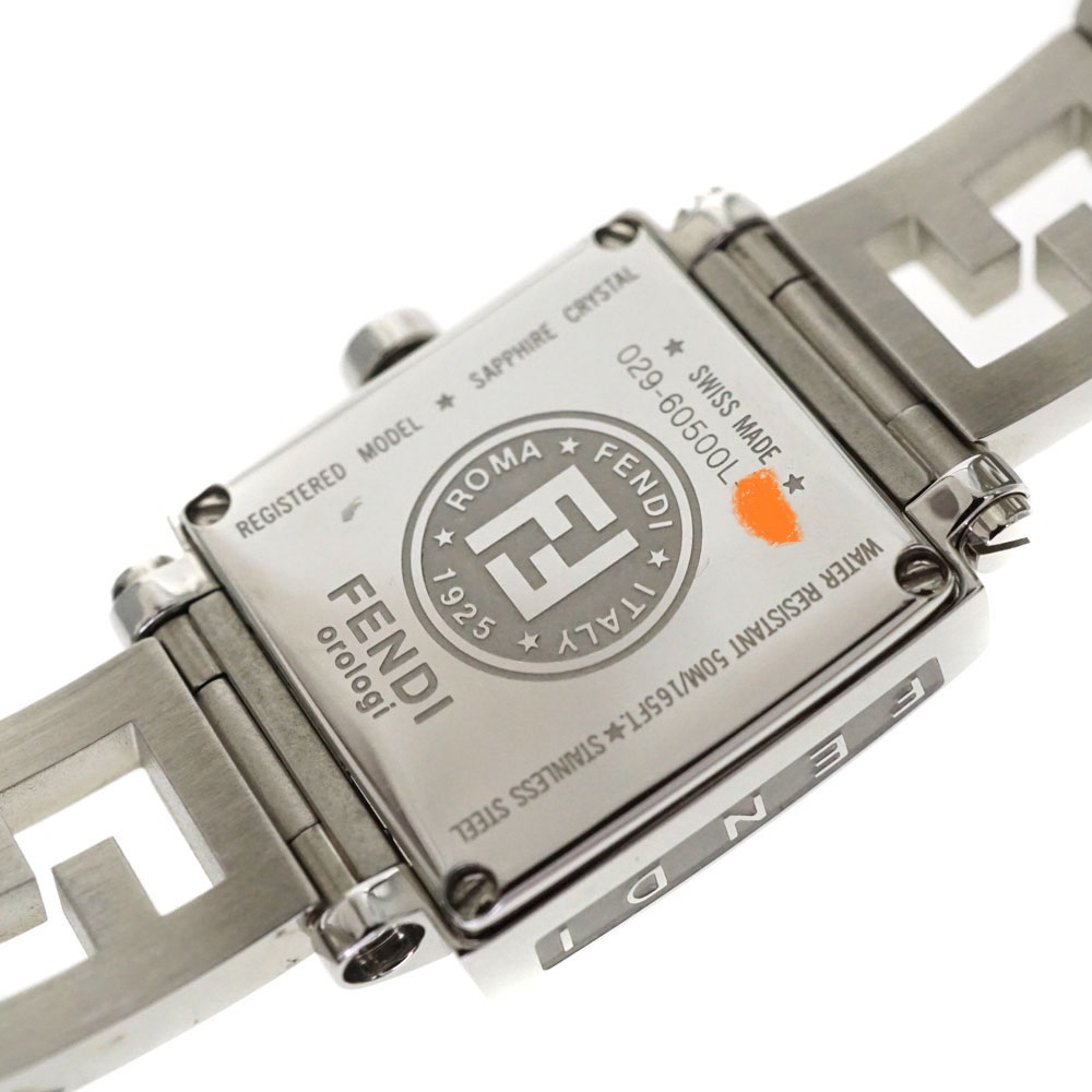 付属品付き【新品電池】FENDI 60500L/動作品 オロロジ ミニ 質屋かん