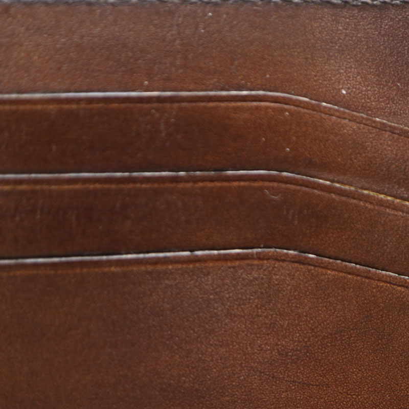 BERLUTI 二つ折り財布 ブラウンレザー　マネークリップ 質屋かんてい局オンラインショップ / 茜部店 Berluti