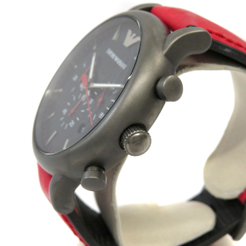 エンポリオ アルマーニ 腕時計  ルイージメンズ ブラック AR1971