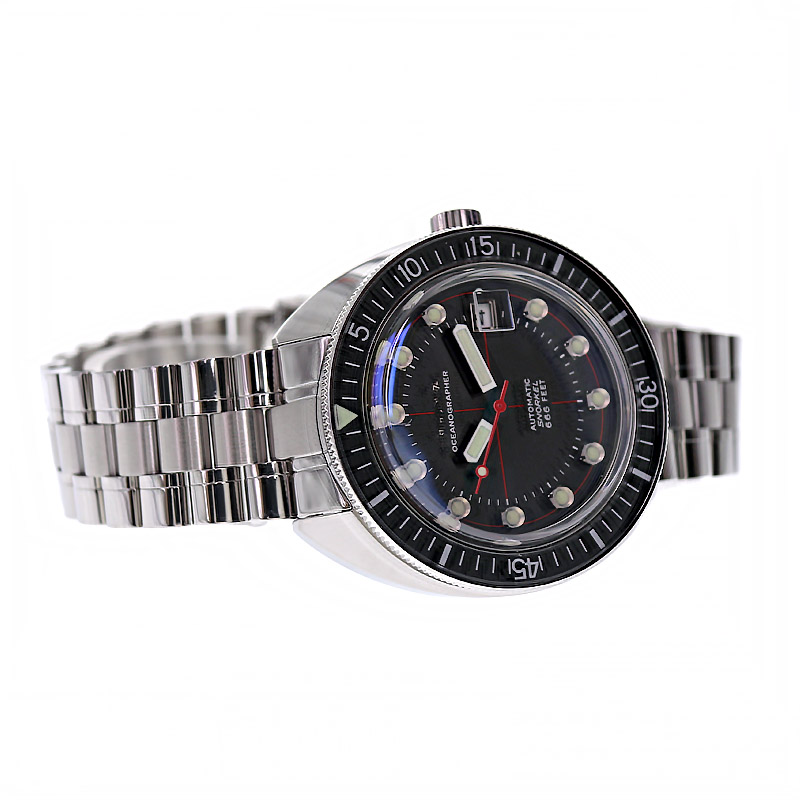 ブローバ 自動巻き デビルダイバー 666 美品 ブローバ デビルダイバー スノーケル 666 / BULOVA Snorkel 666