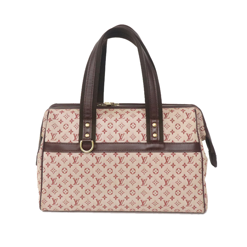 LOUIS VUITTON【ルイ・ヴィトン】M92311 ジョセフィーヌGM ハンドバッグ キャンバス モノグラム・ミニ  レッド系 レディース【中古】USED-6 質屋 かんてい局小牧店 c22-3908