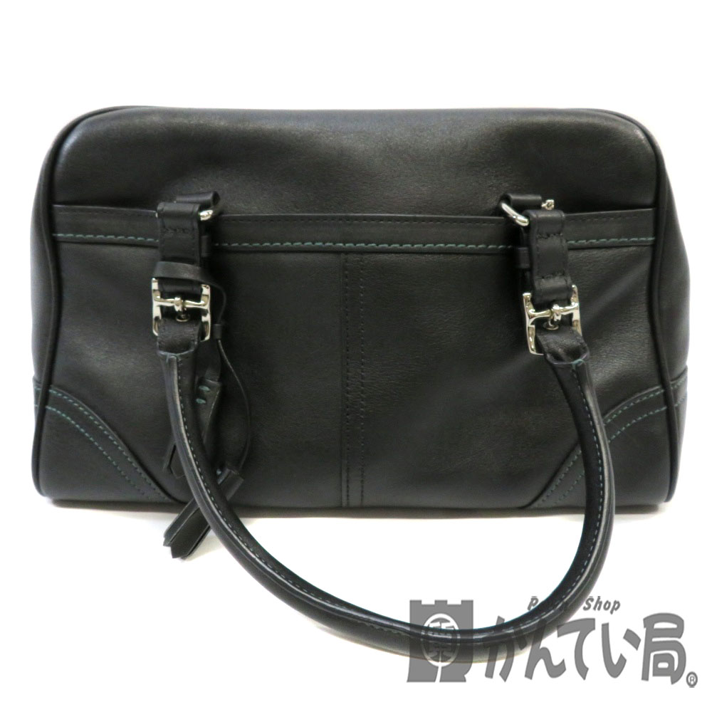 COACH コーチ ハンドバッグ ブラック レザー 質屋かんてい局オンラインショップ / 細畑店 COACH【コーチ】8A69