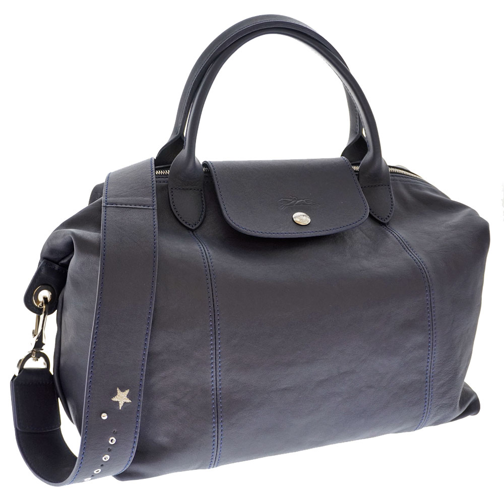 最終価格！ロンシャン プリアージュキュイール　M 美品 Longchampロンシャン プリアージュ M キュイール レザー 【公式通販】