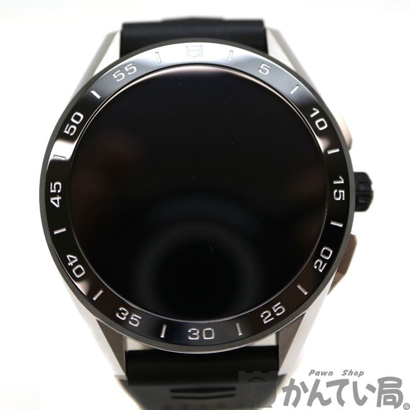 TAG Heuer【タグホイヤー】　SBG8A10.BT6219　コネクテッドスマートウォッチ　メンズ　腕時計　SS　ラバー　USED-8【中古】　質屋　かんてい局茜部店　a2004271