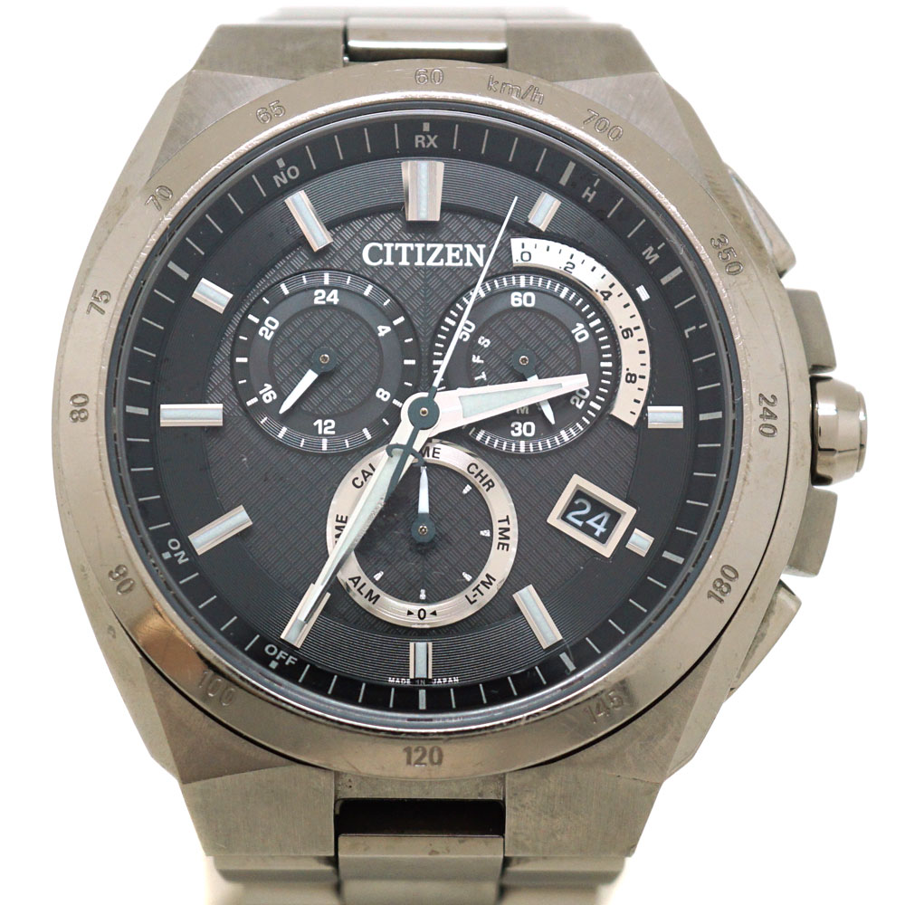 シチズン CITIZEN E610-T018505 電波時計 S83-