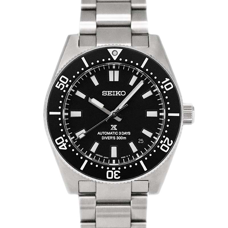 セイコー Seiko SBDC197 6R55-00G0 プロスペックス ブラック【中古】