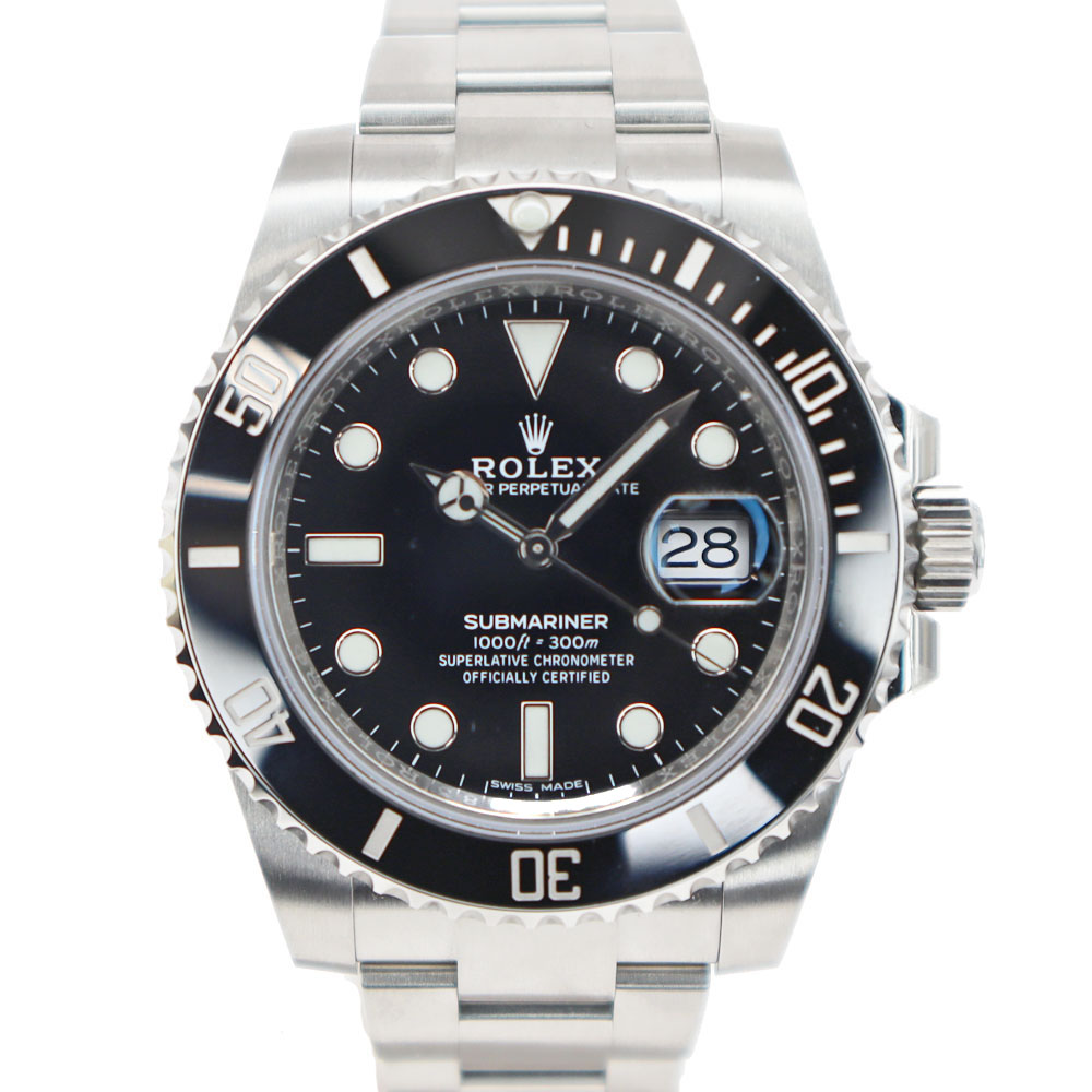 ロレックス Rolex 116610LN サブマリーナーデイト ブラック 【中古】