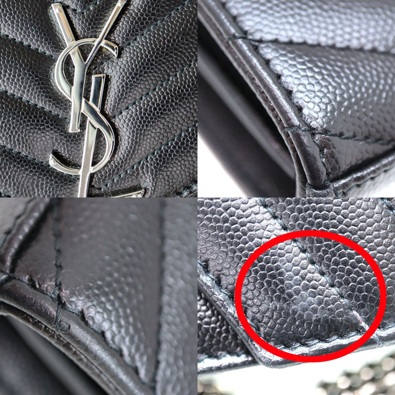 サンローラン/SAINT LAURENT★ショルダーバッグ チェーンウォレット SAINT LAURENT サンローラン バッグ レディース チェーンショルダー