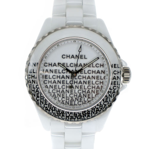 シャネル Chanel H7419 J12 ホワイト【中古】