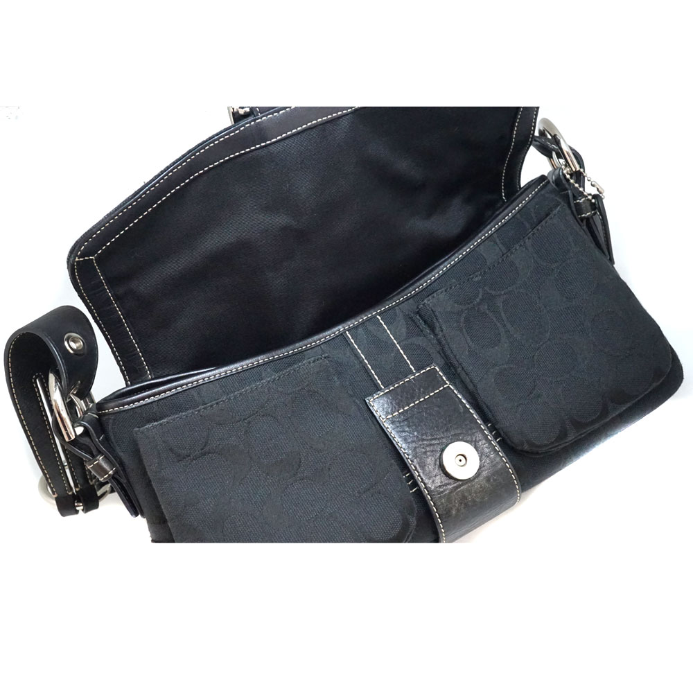 COACH ワンショルダーバッグ ブラック M05Q-6314 レディース 