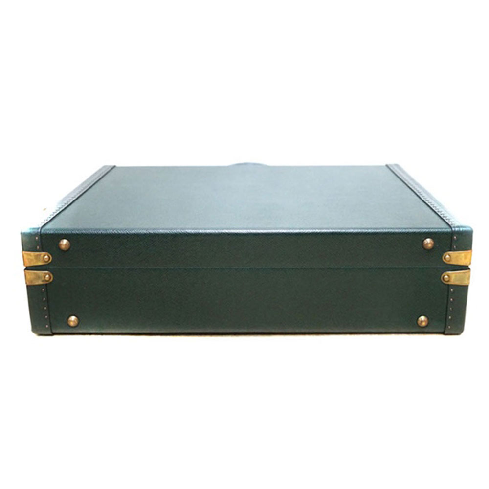 美品 タイガ 緑 LOUIS VUITTON プレジデント アタッシュケース 美品