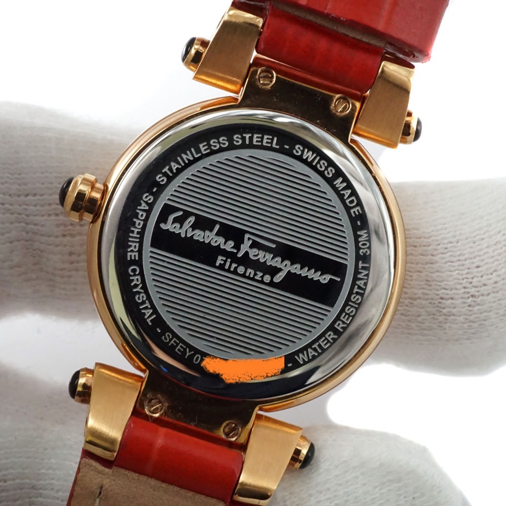 133【美品】サルヴァトーレ・フェラガモ　イディリオ　レディース　腕時計 Salvatore Ferragamo サルヴァトーレフェラガモ 腕時計