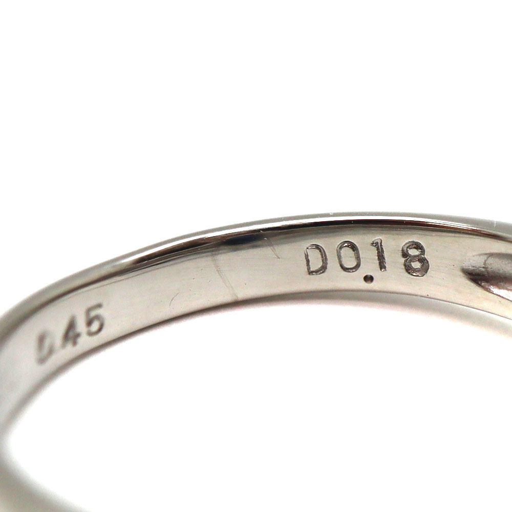 【限界値下げ祭13-OF】 PT900 ダイヤモンド リング 指輪 D0.18 プラチナ