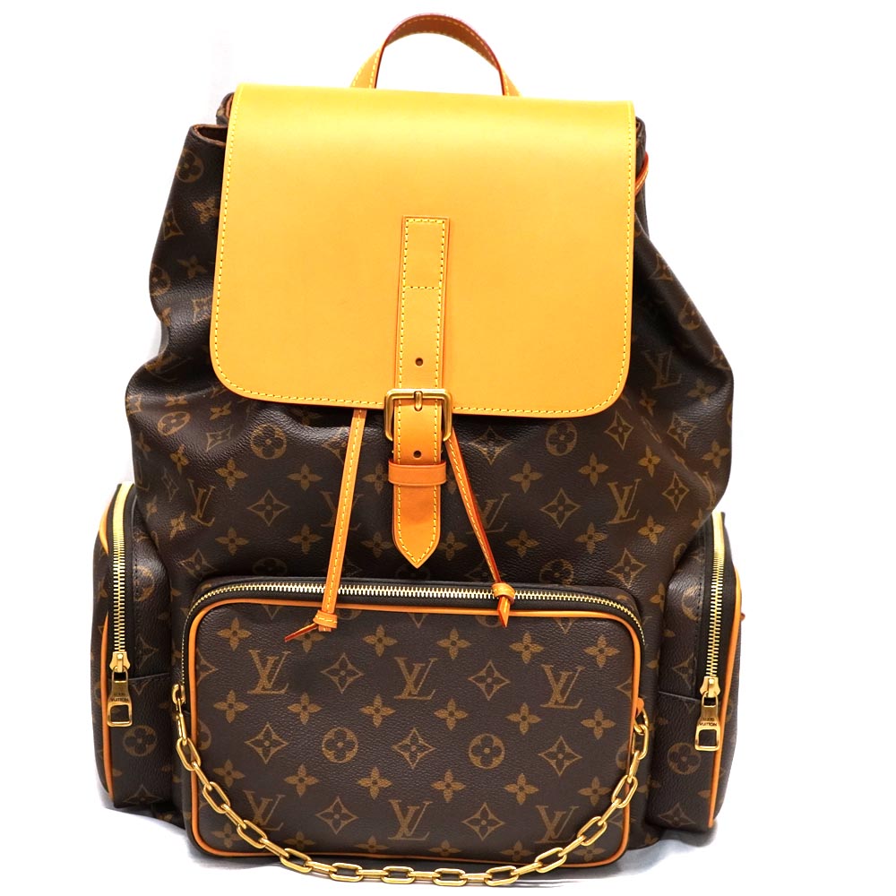 質屋かんてい局オンラインショップ / LOUIS VUITTON【ルイヴィトン】M44658 トリオバッグパック リュック モノグラム・キャンバス  ブラウン系 LV 大容量 チェーン カバン 鞄【中古】 USED-8 質屋 かんてい局北名古屋店 n22-6039