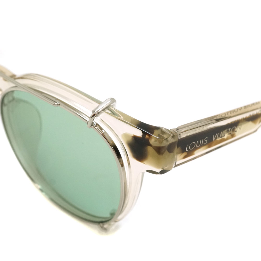 LOUIS VUITTON グリーン オーバーサイズサングラス 【公式通販】