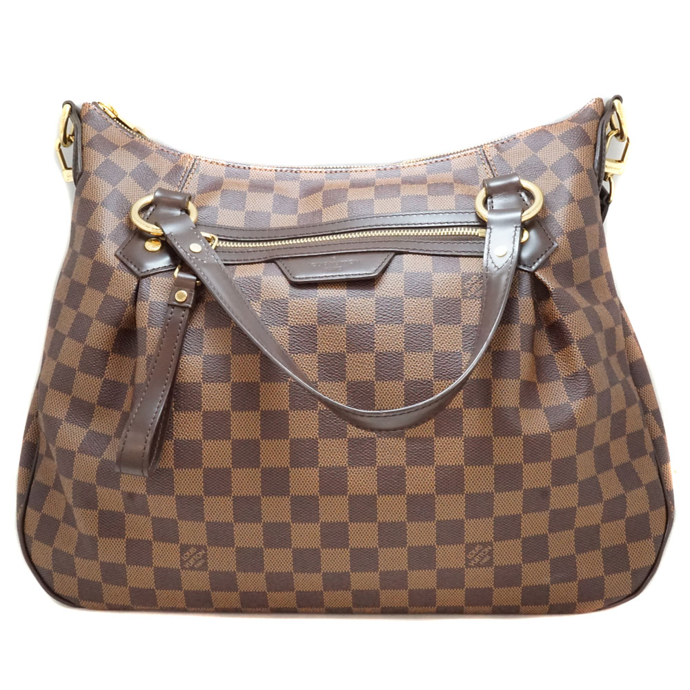 質屋かんてい局オンラインショップ / LOUISVUITTON【ルイヴィトン】 N41131 イーヴォラ トートバッグ ショルダーバッグ  ダミエ・キャンバス ブラウン系 レディース【中古】 USED-8 質屋 かんてい局北名古屋店 n22-5999