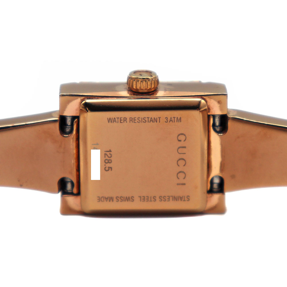 GUCCI 128.5 ホースビット 腕時計 ピンクゴールドカラー 箱付き GUCCI