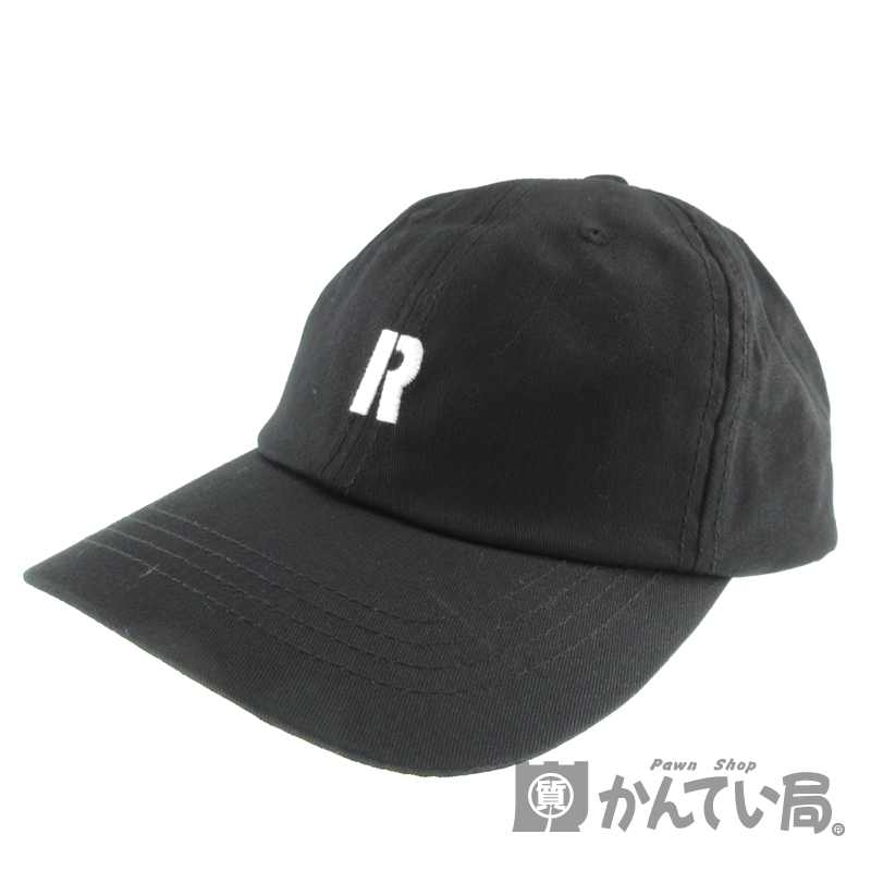 質屋かんてい局オンラインショップ Ron Herman ロンハーマン ロゴキャップ 綿100 ブラック系 ブランド ファッション レディース メンズ ユニセックス 小物 キャップ 中古 Used A 8 K 質屋 かんてい局春日井店