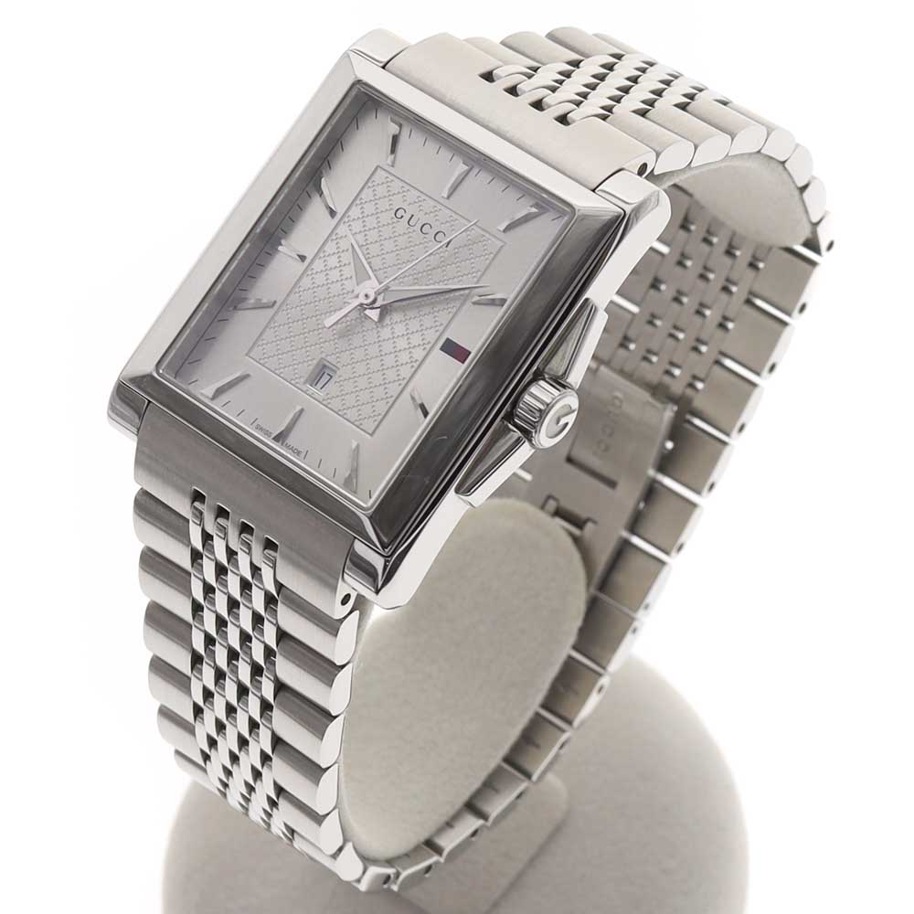 GUCCI Gucci 138.4 Gタイムレス クォーツ メンズ 腕時計 グッチ Gタイムレス レクタングル 腕時計 メンズ GUCCI YA138404