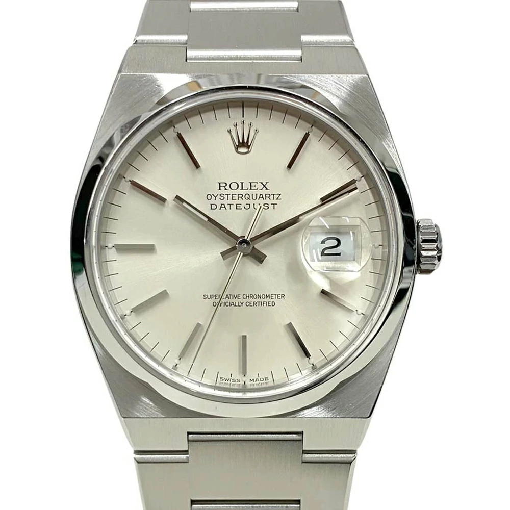ロレックス ROLEX 17000A オイスタークオーツ デイトジャスト シルバー 【中古】